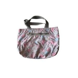 LeSportsac Tote Wallet Set Pink Heart Floral Bag Kawaii Pastel Travel Purse